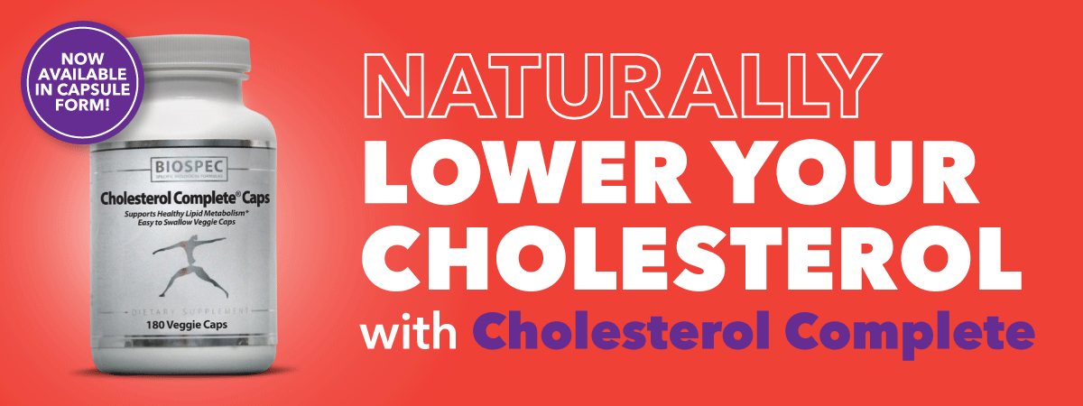 NEW Cholesterol Complete Capsules (Easier to swallow than tablets)