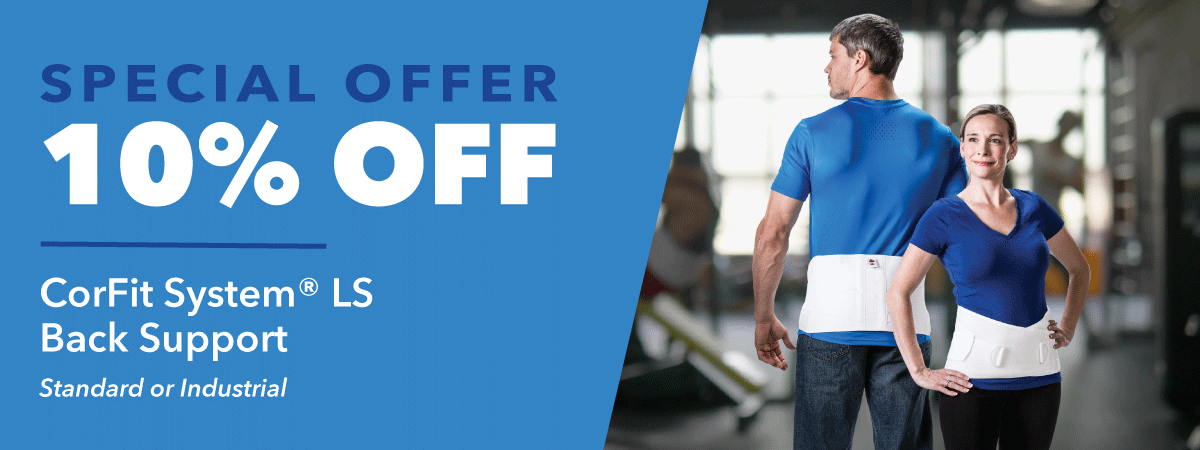 10% Off Core CorFit System LS Back Support September-October 2026
